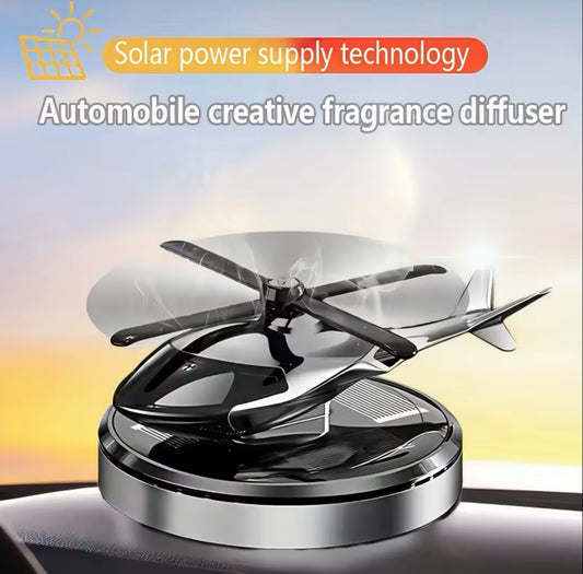 Odorizant Mașină Solar - Difuzor Parfum Auto cu Energie Solară