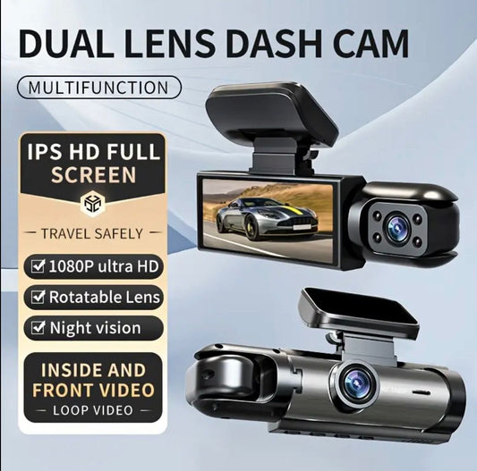 Camera Auto DVR Duală Full HD 1080P Față+Spate Night Vision