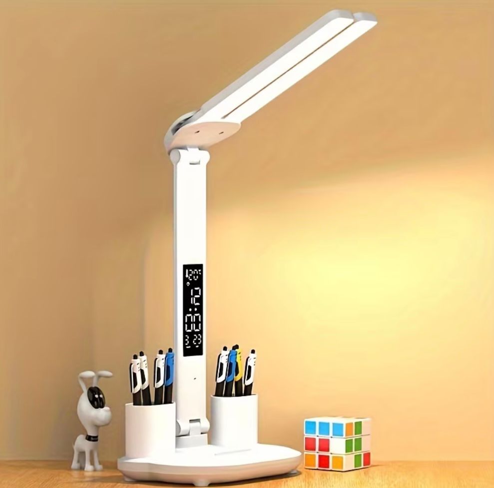 Lampă LED Birou Reîncărcabilă USB - Lumină Reglabilă